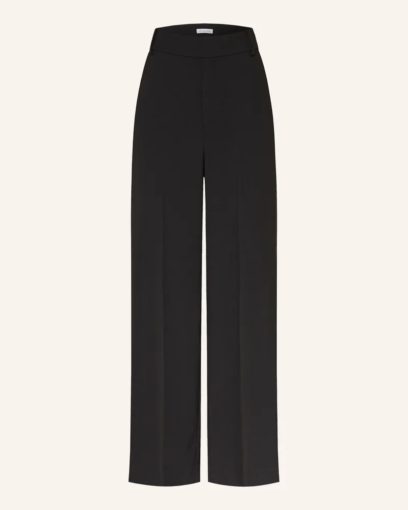 Mrs & HUGS Marlenehose schwarz Schwarz