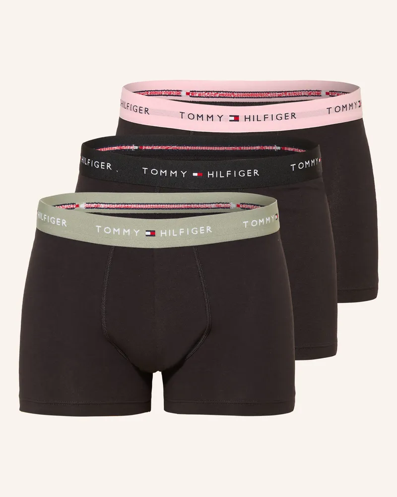 Tommy Hilfiger 3er-Pack Boxershorts schwarz Schwarz