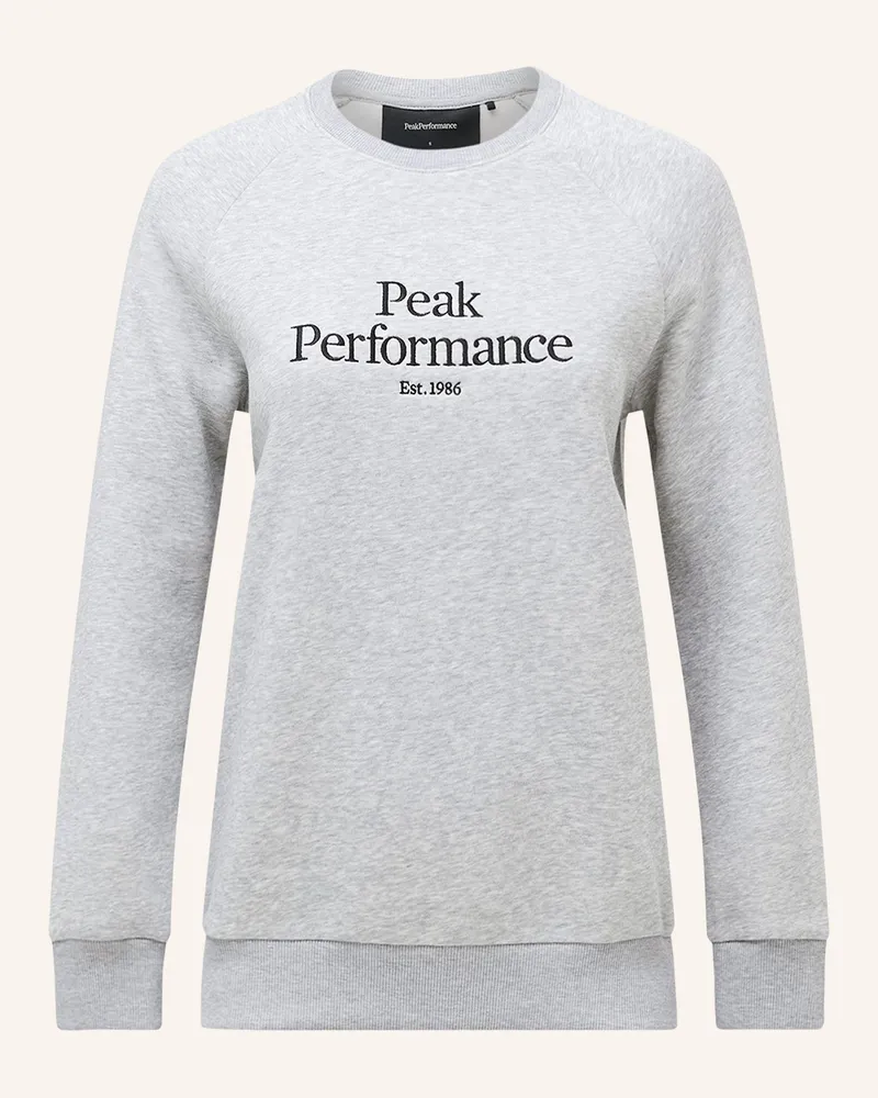 Peak Performance Sweatshirtpullover Grau