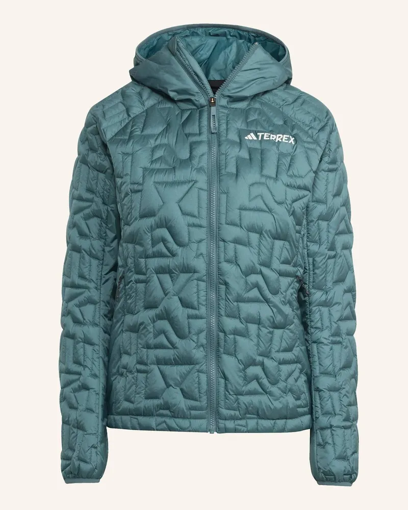 adidas Steppjacke TERREX XPERIOR PRIMALOFT LOOSE FILL HOODED Türkis