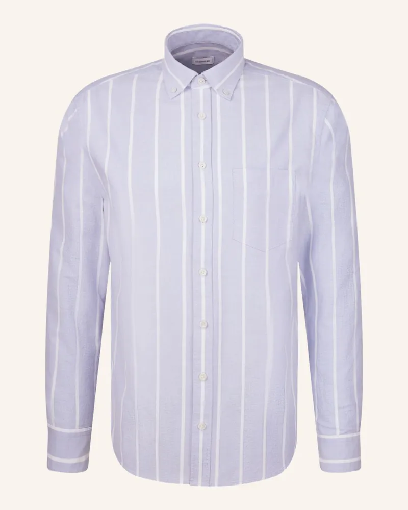 Seidensticker Casual Hemd Regular Fit Hellblau