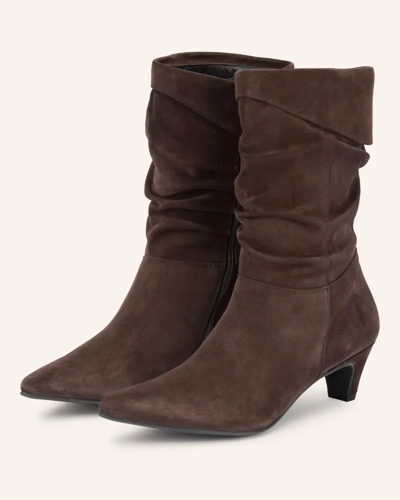 paul green Stiefeletten braun Dunkelbraun
