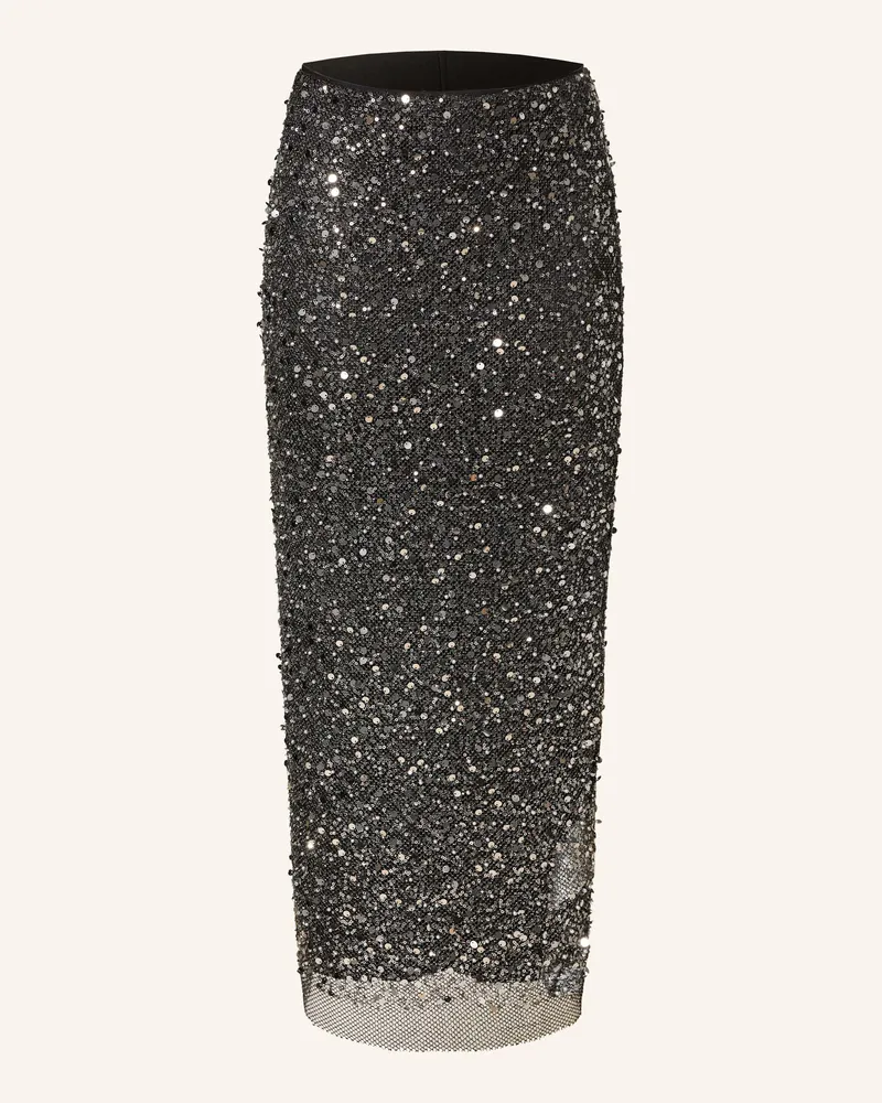 Riani Meshrock mit Pailletten Schwarz