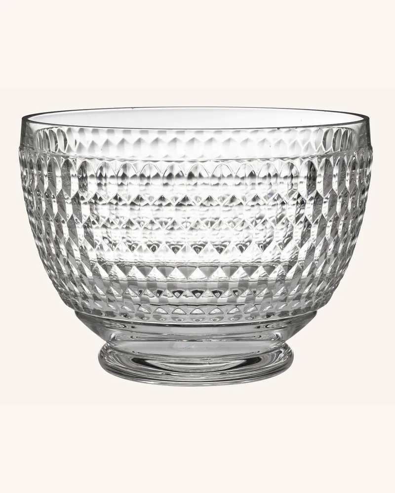 Villeroy & Boch Salat-/Servierschüssel Boston transparent Weiss
