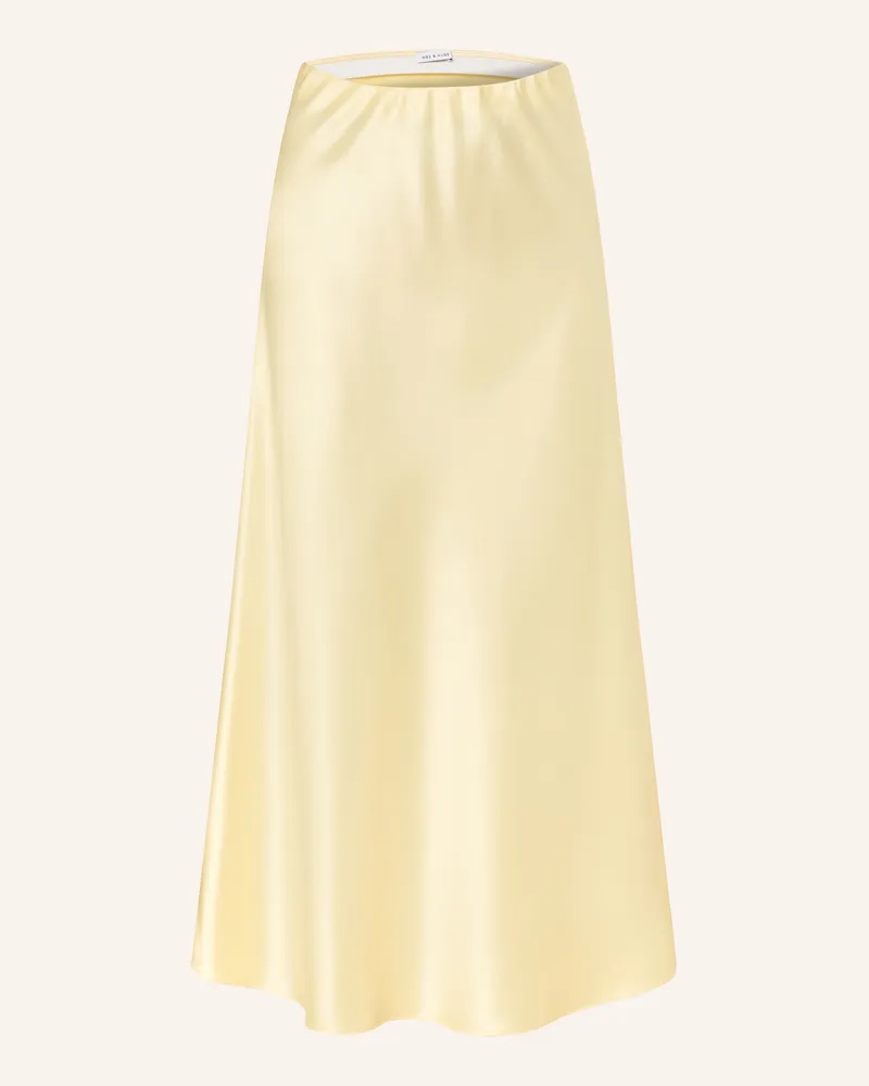 Mrs & HUGS Satinrock gelb Hellgelb