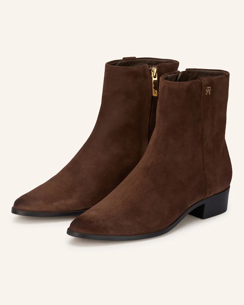 Tommy Hilfiger Stiefeletten Braun