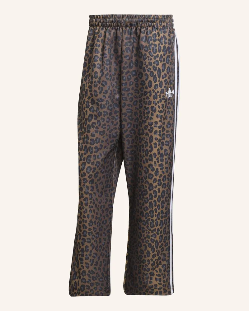 adidas FIREBIRD LOOSE LEOPARD TRAININGSHOSE Braun