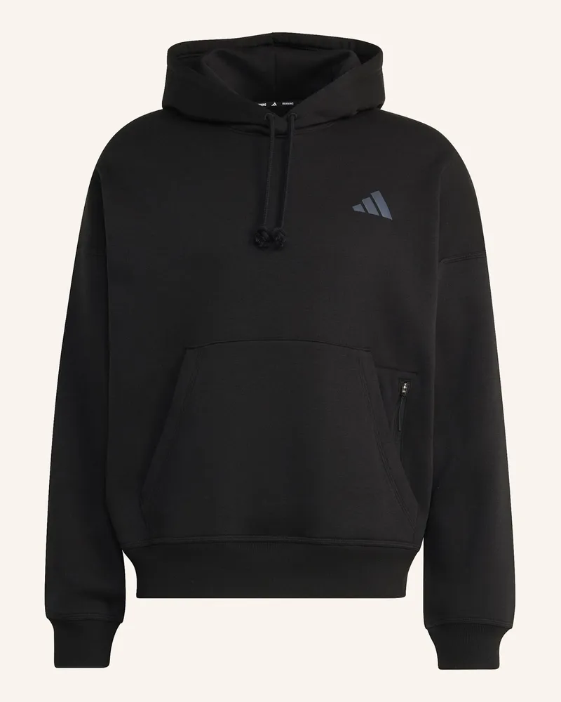 adidas adi365 Running Community Culture Hoodie schwarz Schwarz