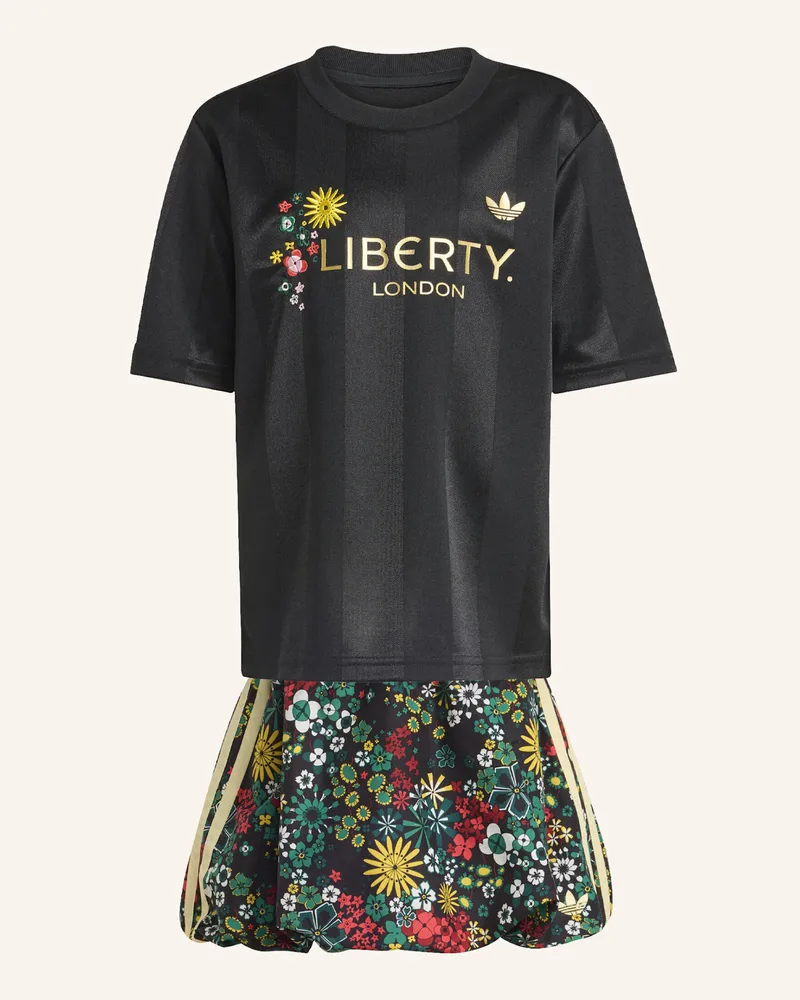 adidas Adidas Originals X Liberty London Set Rock T-Shirt schwarz Schwarz