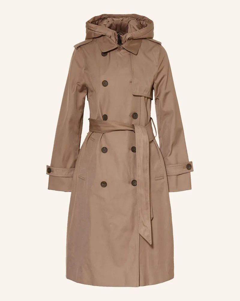 Reiss Trenchcoat Azura Mit Herausnehmbarer Blende beige Taupe