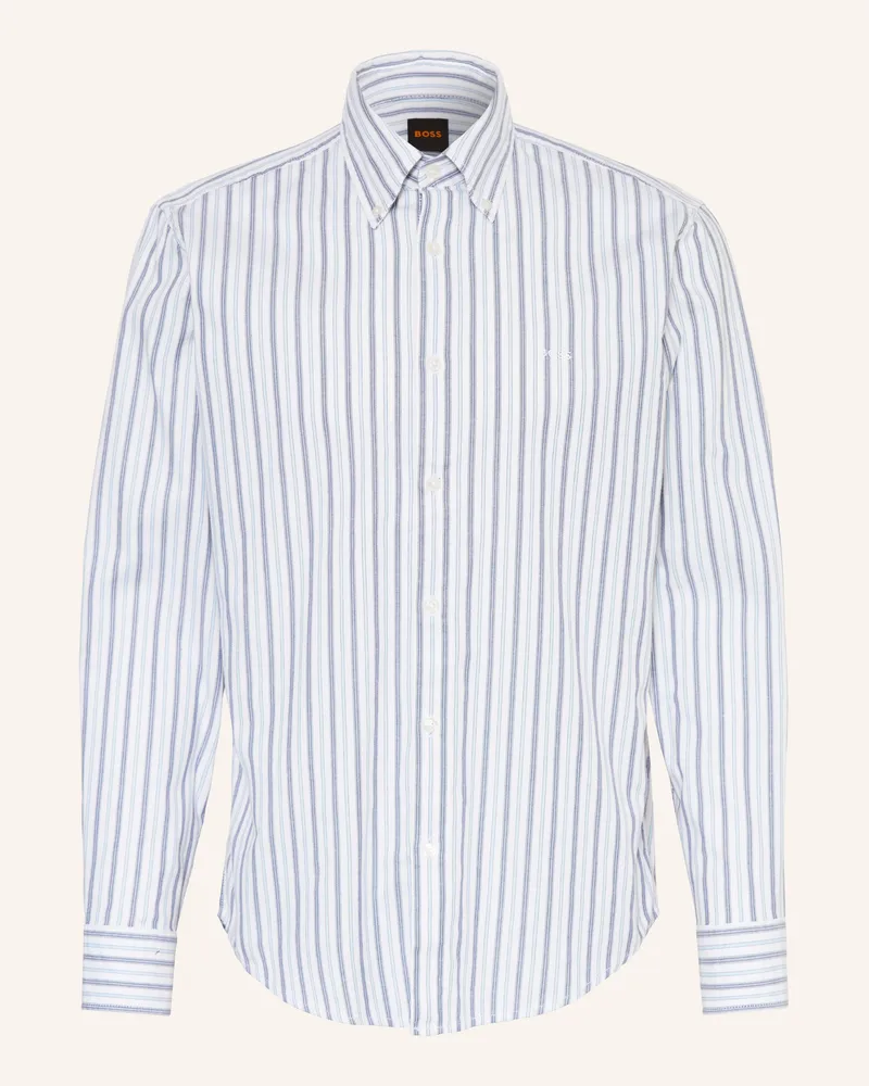 HUGO BOSS Hemd Ricoplus Slim Fit weiss Weiss