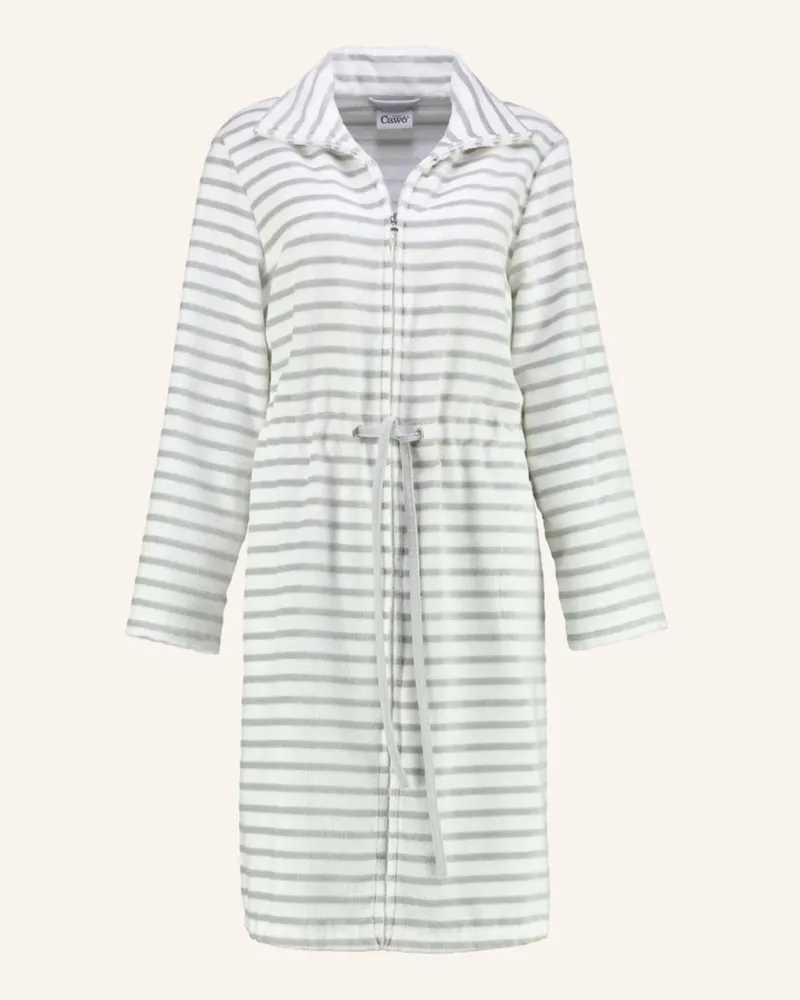 Cawö Bademantel grau Grau