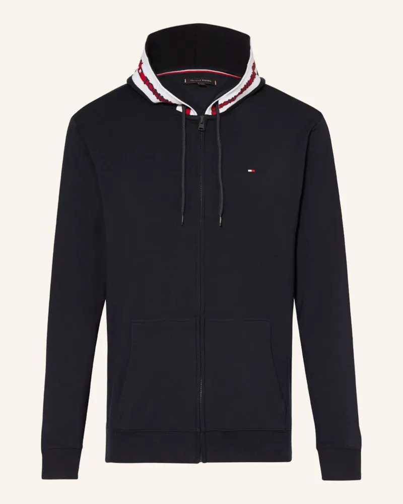 Tommy Hilfiger Lounge-Sweatjacke blau Dunkelblau