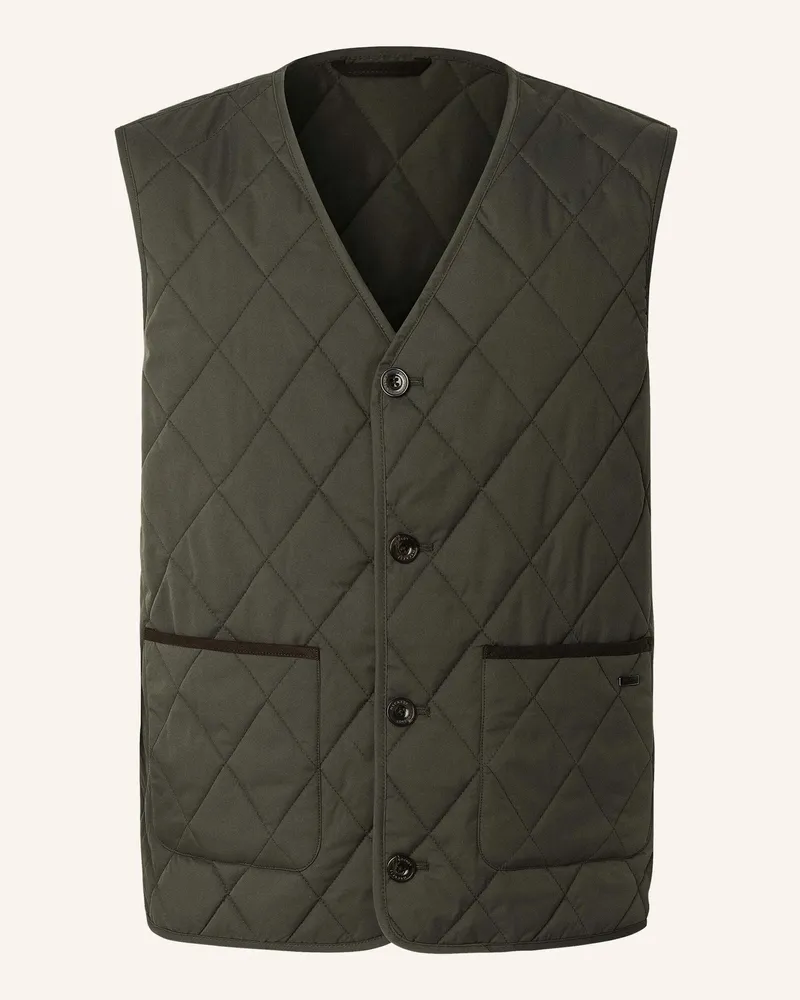 Hackett Gilet PADDOCK VEST Dunkelgrün