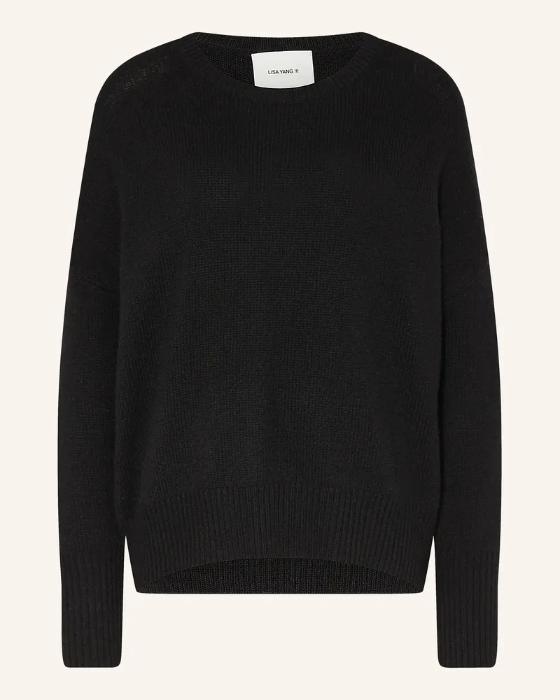 Lisa Yang Cashmere-Pullover MILA Schwarz