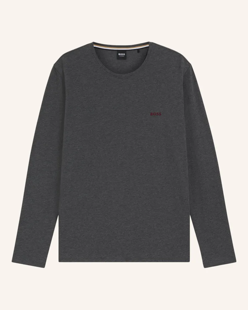 HUGO BOSS Schlafshirt MIX&MATCH Schwarz