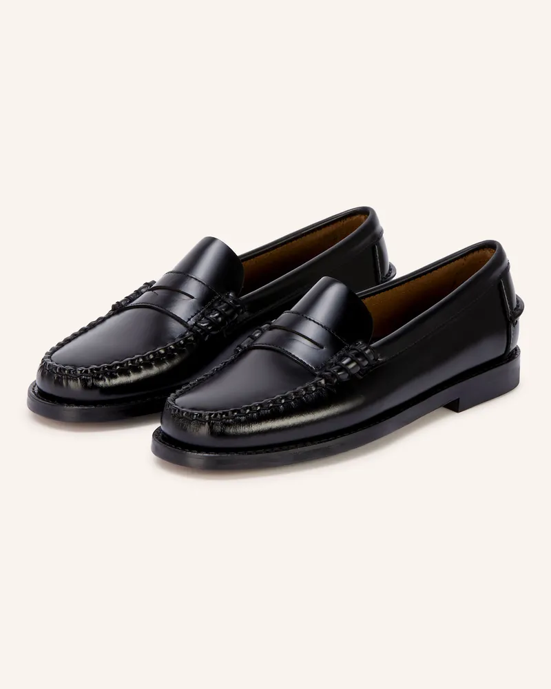 Sebago Penny-Loafer Classic Dan schwarz Schwarz