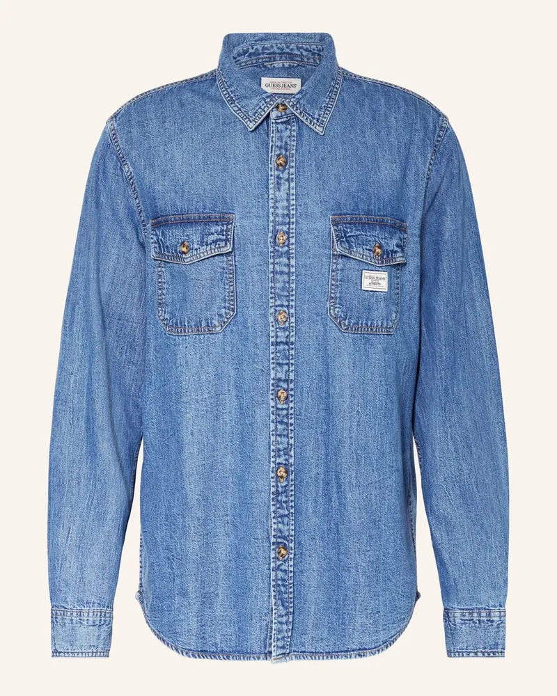 Guess Jeans-Overjacket Blau