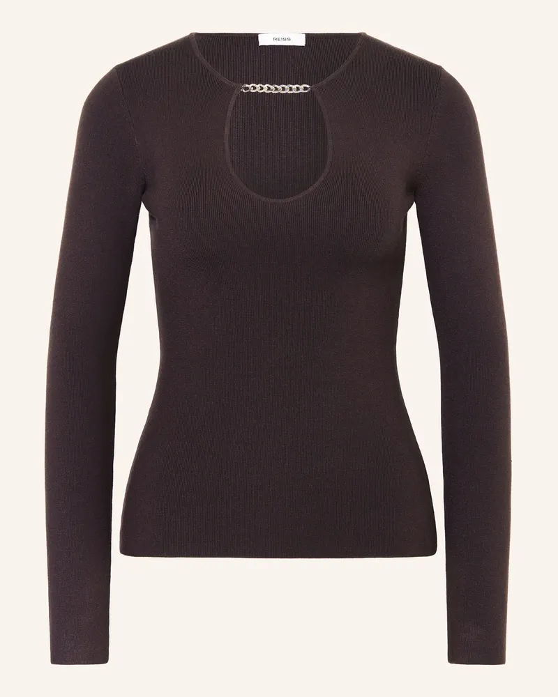 Reiss Pullover Dunkellila