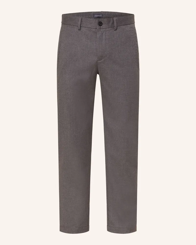 Strokesman's Chino Comfort Fit grau Grau
