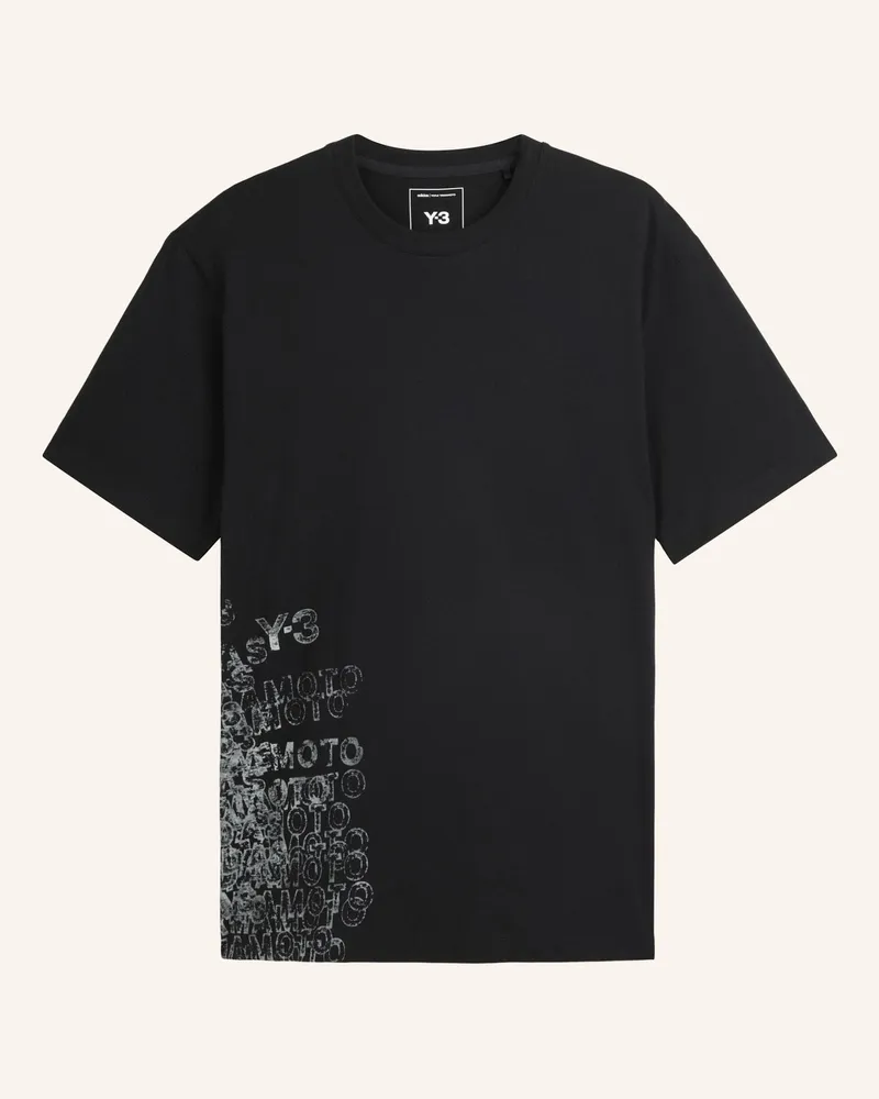 Y-3 Y-3 GFX T-SHIRT Schwarz