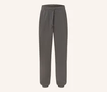 Lounge-Sweatpants Cotton Terry Blend grau