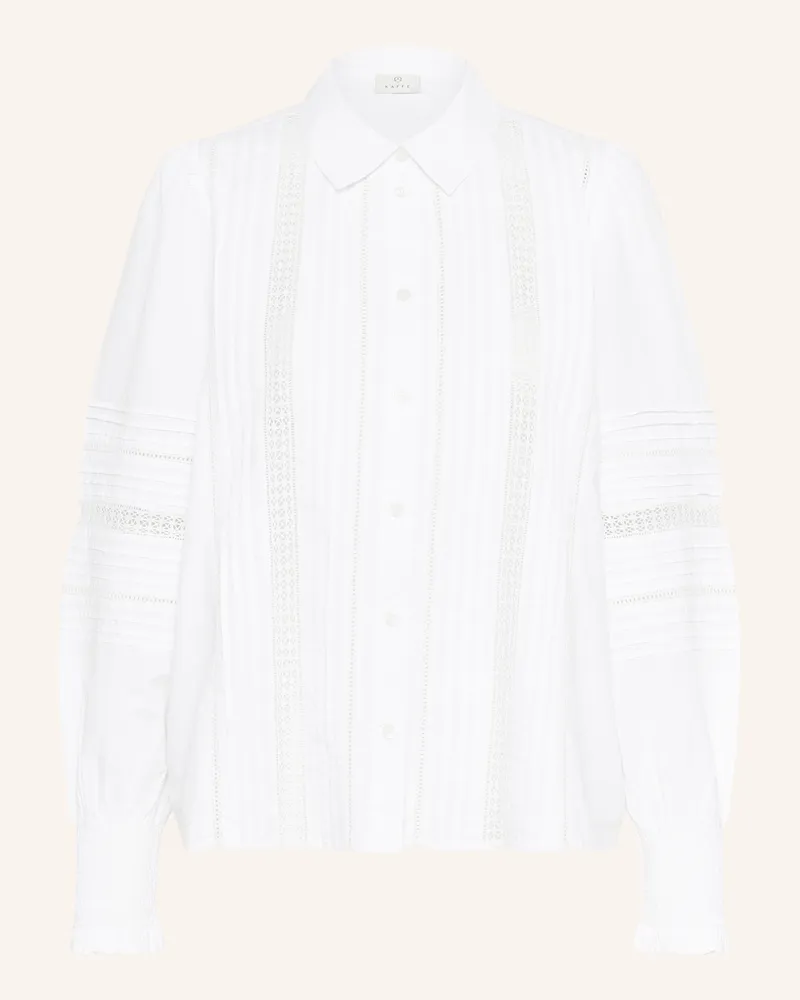 Kaffe Hemdbluse Kabella weiss Weiss