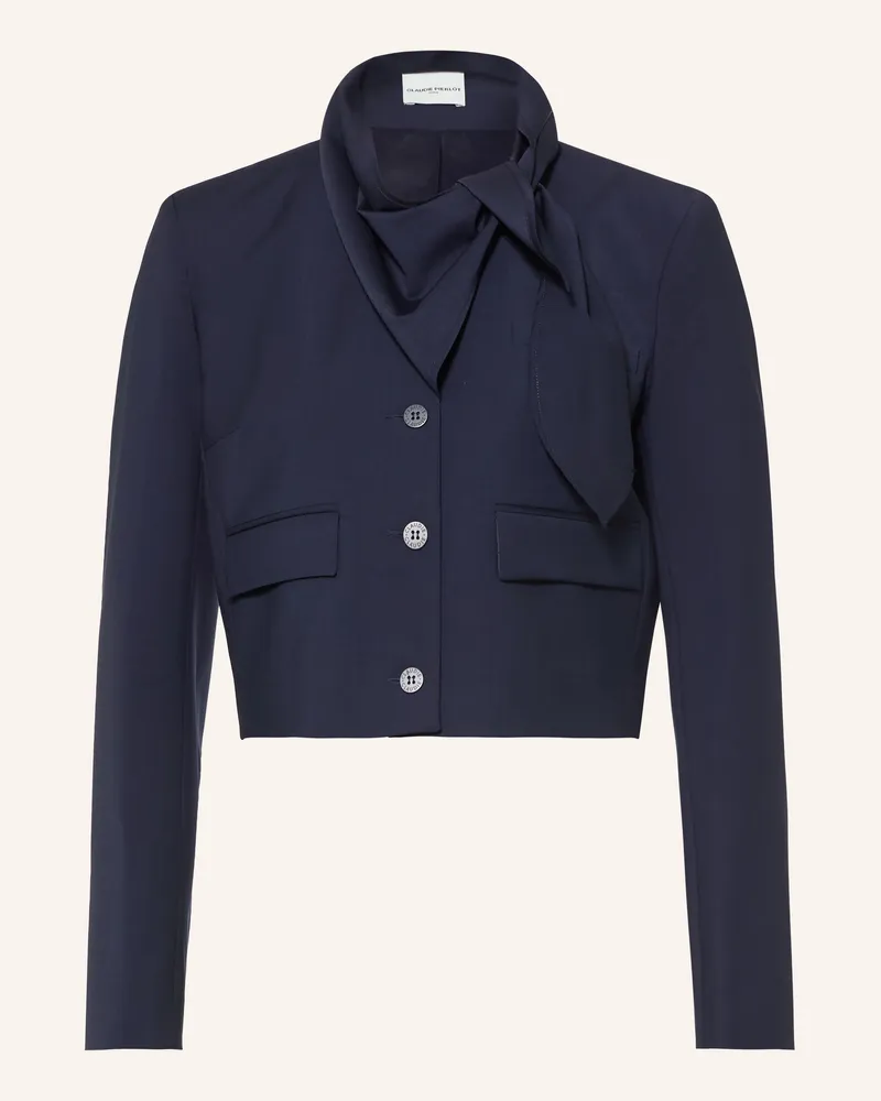 Claudie Pierlot Kastenjacke blau Dunkelblau