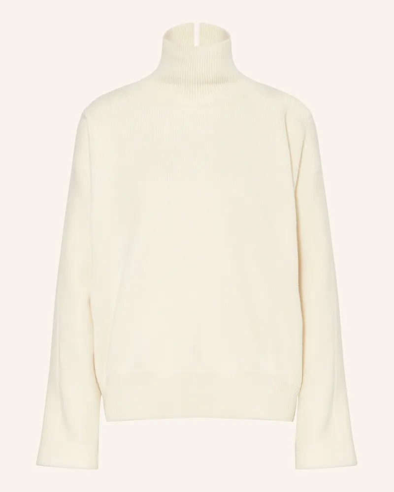 Jil Sander Rollkragenpullover grau Ecru