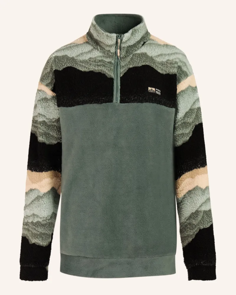 Protest Fleece Prtpublic gruen Grün