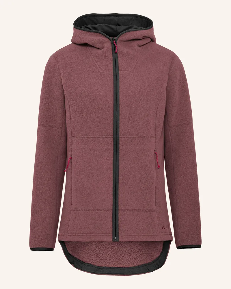Vaude Fleecejacke Neyland Ii rot Dunkelrot