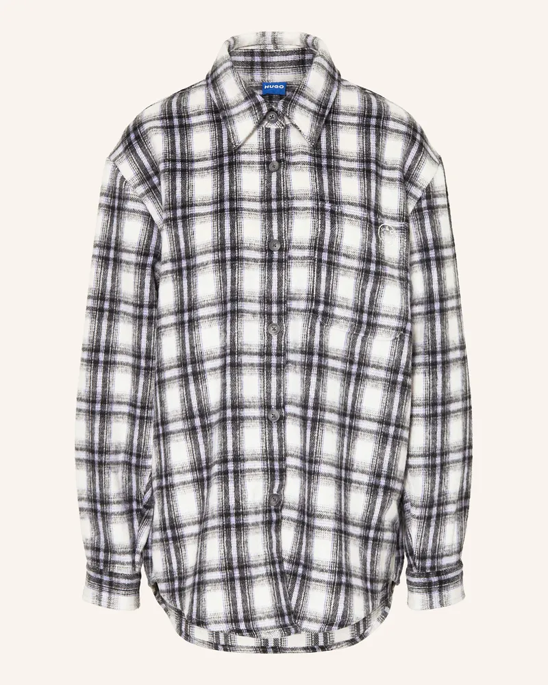 HUGO BOSS Overshirt ECRISTY Weiss
