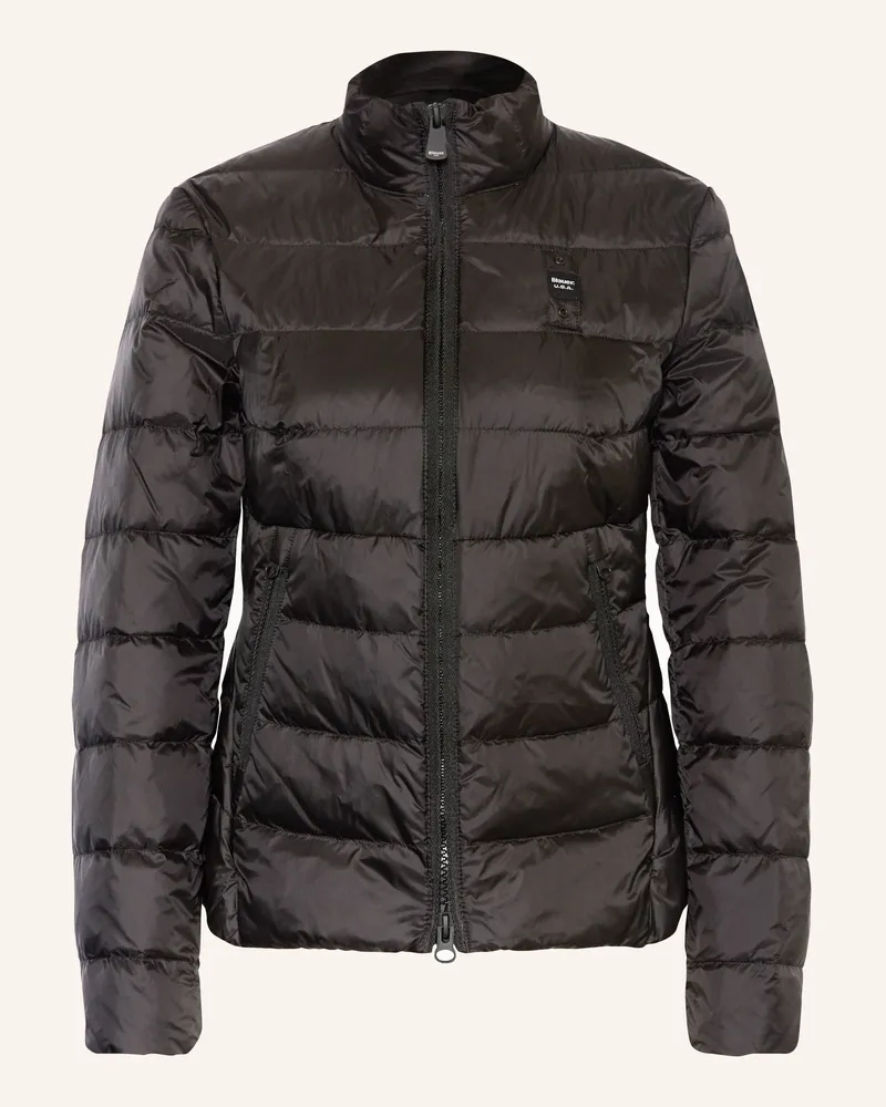 Blauer Lightweight-Daunenjacke Vale schwarz Schwarz