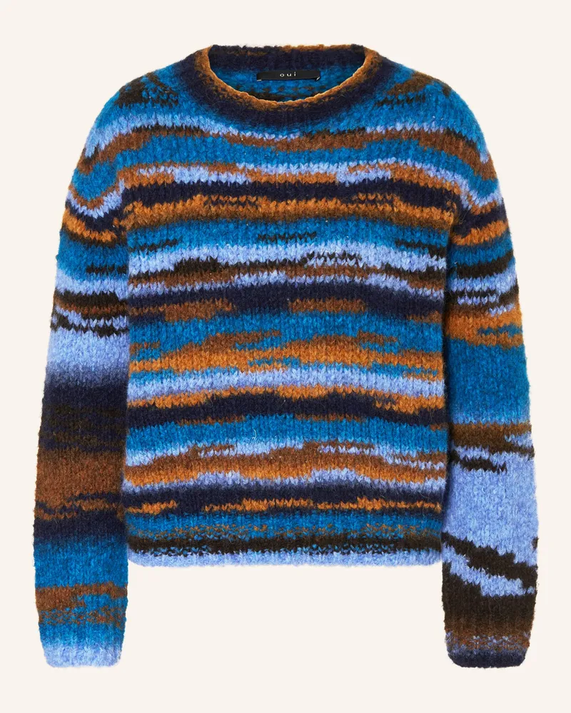 Oui  Pullover Blau