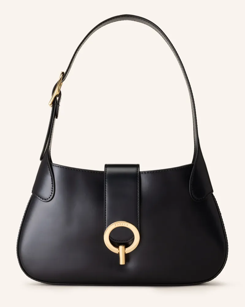Sandro Schultertasche Schwarz
