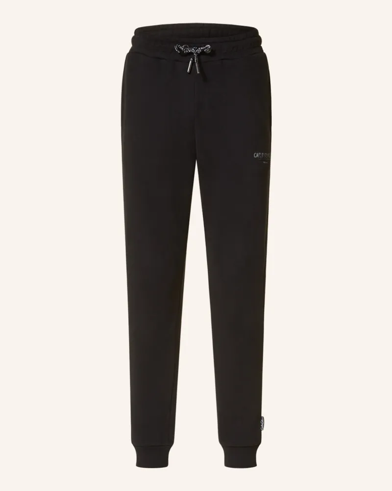 Carlo Colucci Sweatpants Schwarz