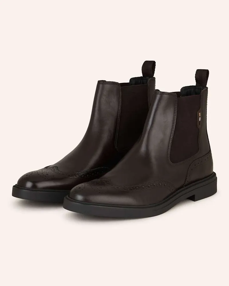 HUGO BOSS Chelsea Boots CALEV - DUNKELBRAUN Braun