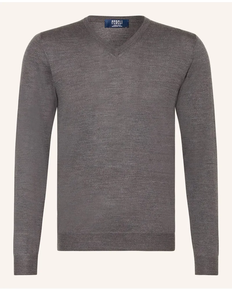 Fedeli Pullover Grau