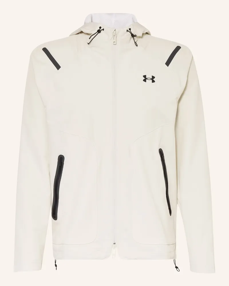 Under Armour Trainingsjacke UA UNSTOPPABLE Beige