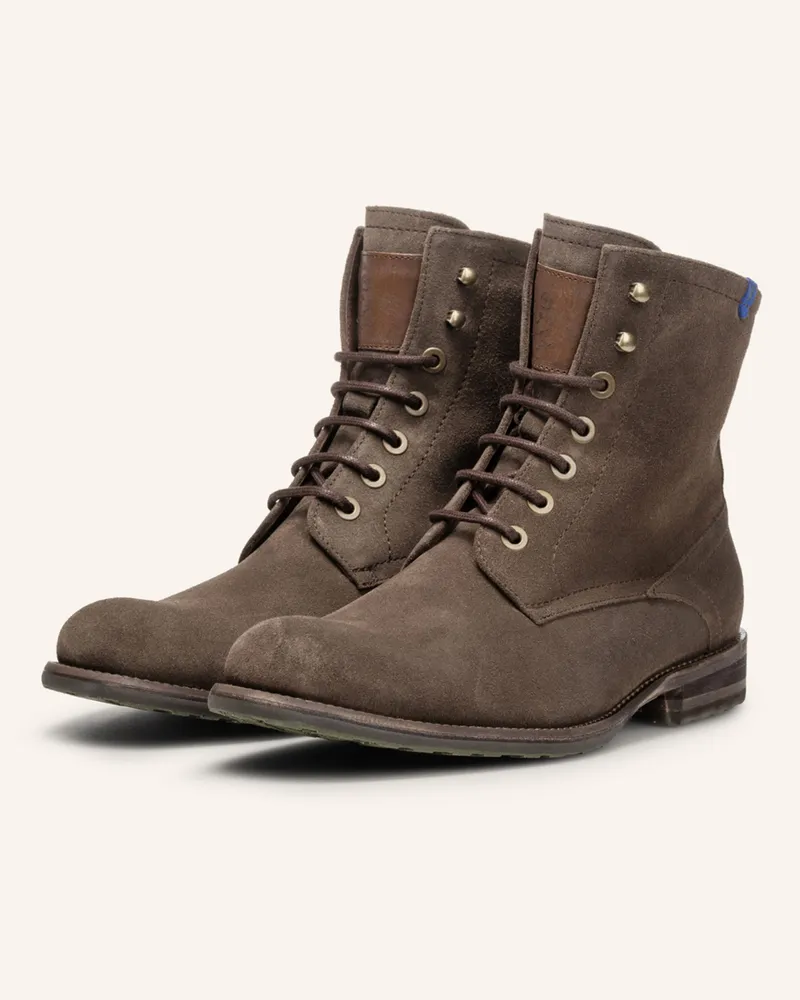 Floris van Bommel Stiefel Ferri 01 beige Taupe