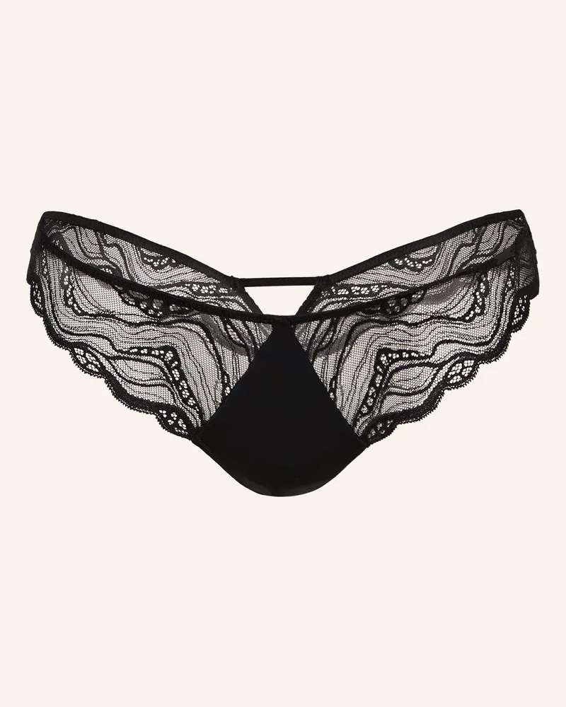 Calvin Klein String SENSUAL STRECH LACE Schwarz