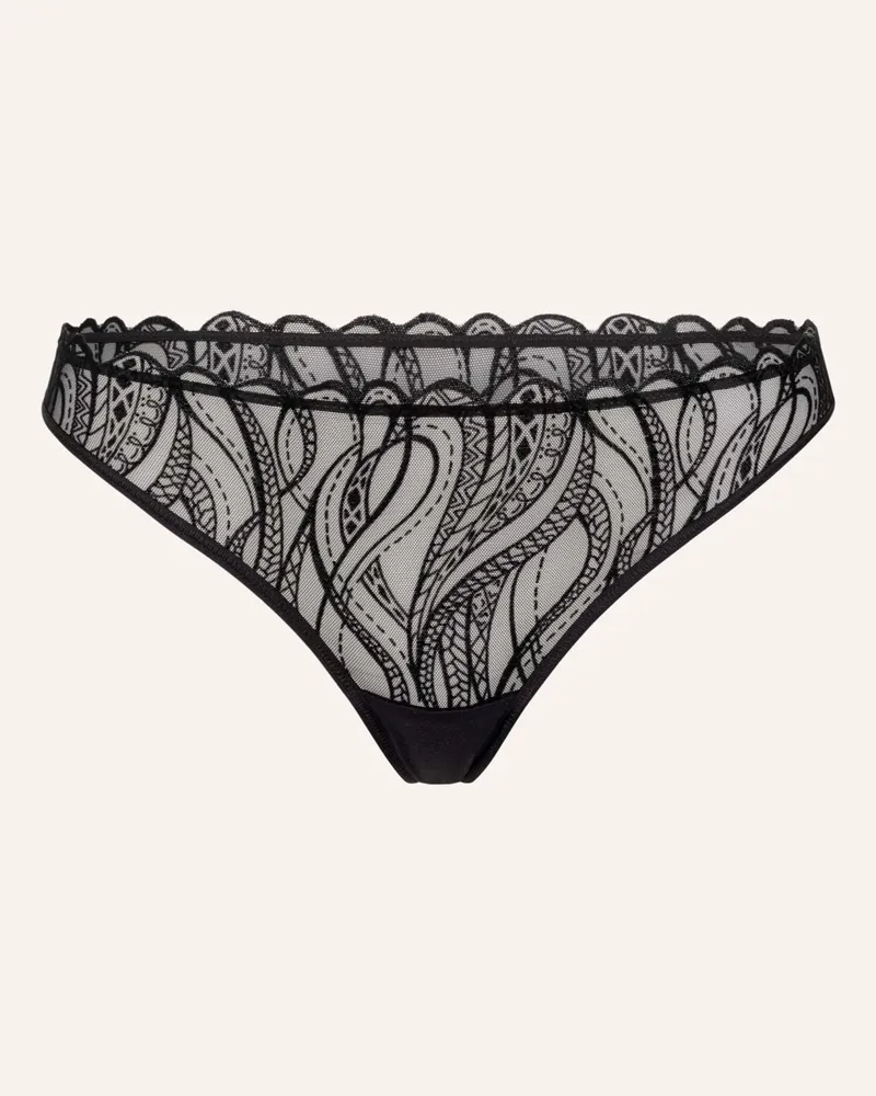 Ehrlich Textil String EXQUISITE LACE Schwarz