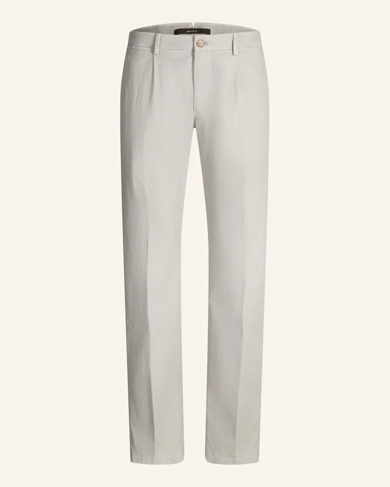 windsor. Chino Slim Fit grau Grau