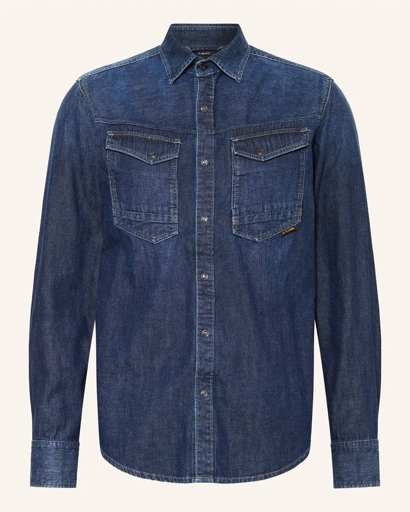 G-STAR RAW Jeans-Overshirt Blau