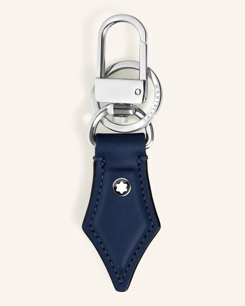 Montblanc Schlüsselanhänger Meisterstück blau Dunkelblau