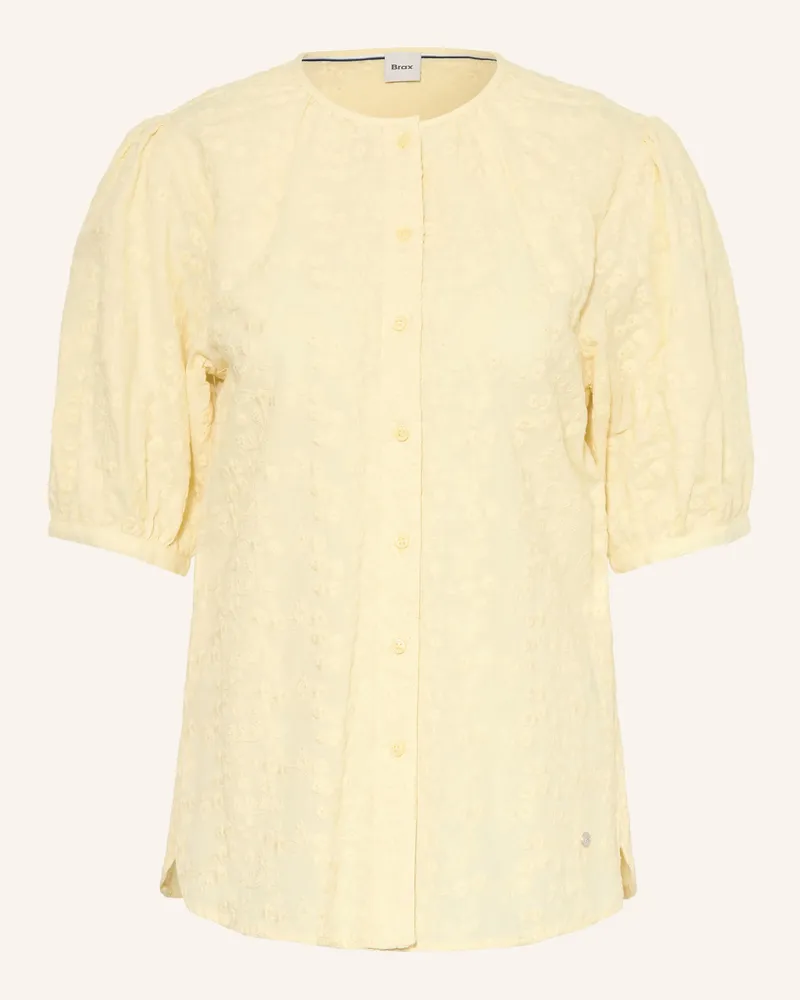 Brax Bluse VEA mit 3/4-Arm Hellgelb