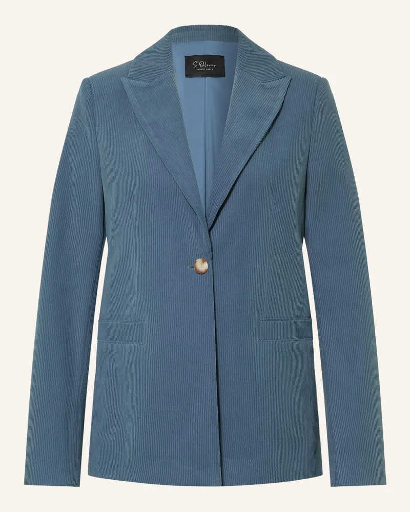 S.Oliver Cordblazer gruen Petrol