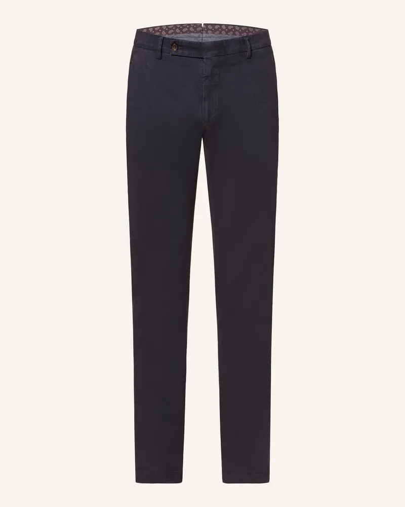 Berwich Chino MORELLO Slim Fit Dunkelblau