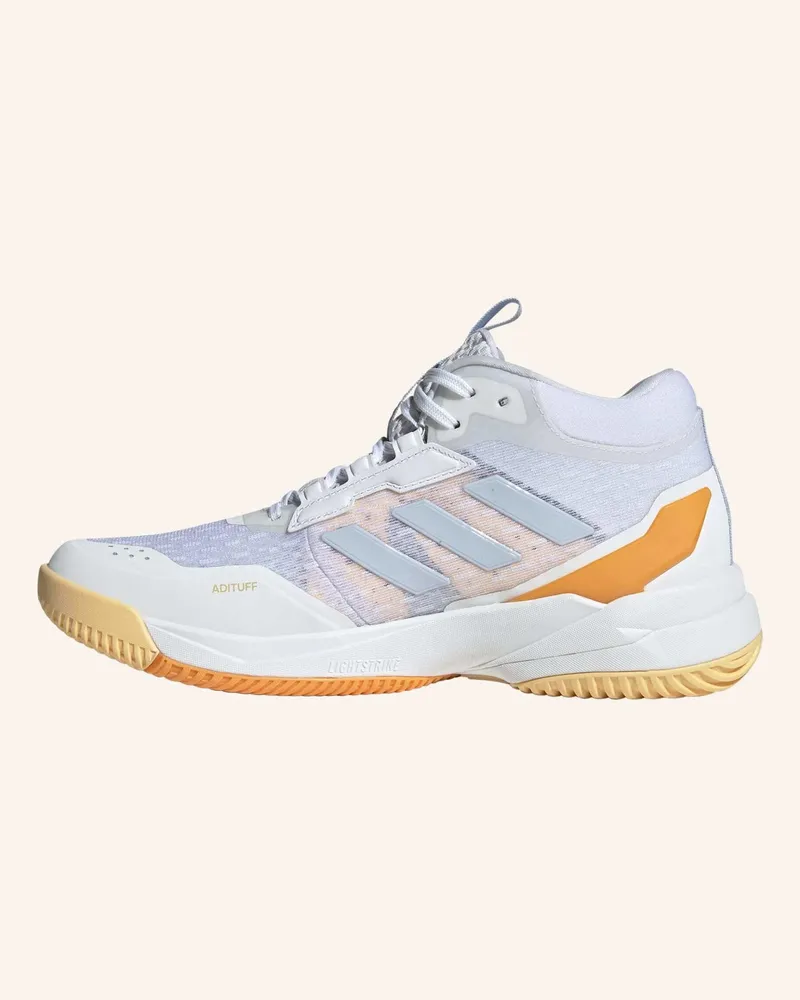 adidas Crazyflight 6 Mid Schuh Für Hallensportarten weiss Weiss