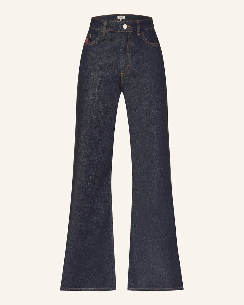 Baum und Pferdgarten Flared Jeans Nilea blau C7553